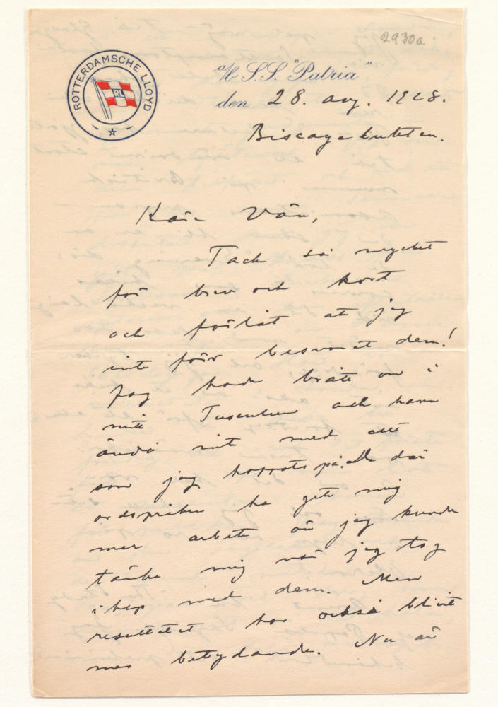 Cover image for Correspondence with Lagerborg